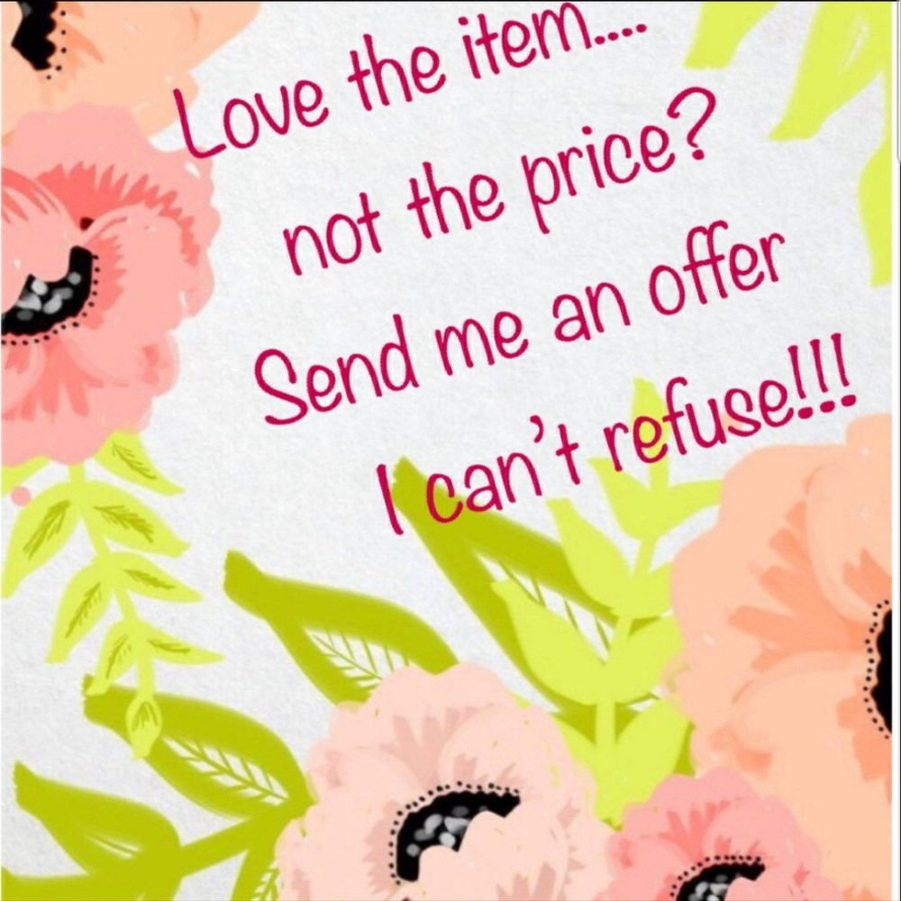 Open to reasonable offers!